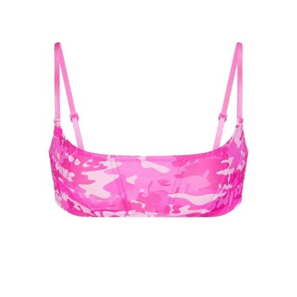 NWT SKIMS Signature Swim Corset Bikini Top size XL - Picture 3 of 7